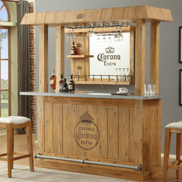ECI Furniture Corona Canopy Bar with Wine Storage Wayfair